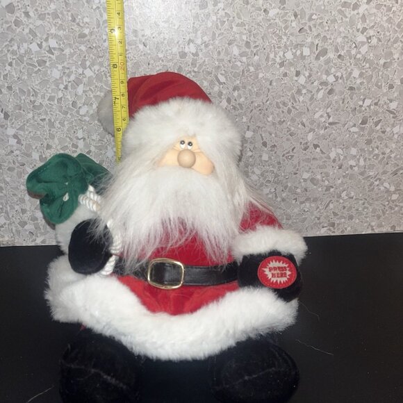 Animated Santa Clause Sound & Motion Sings Jingle Bell Rock Clean Tested Vintage - Picture 16 of 17